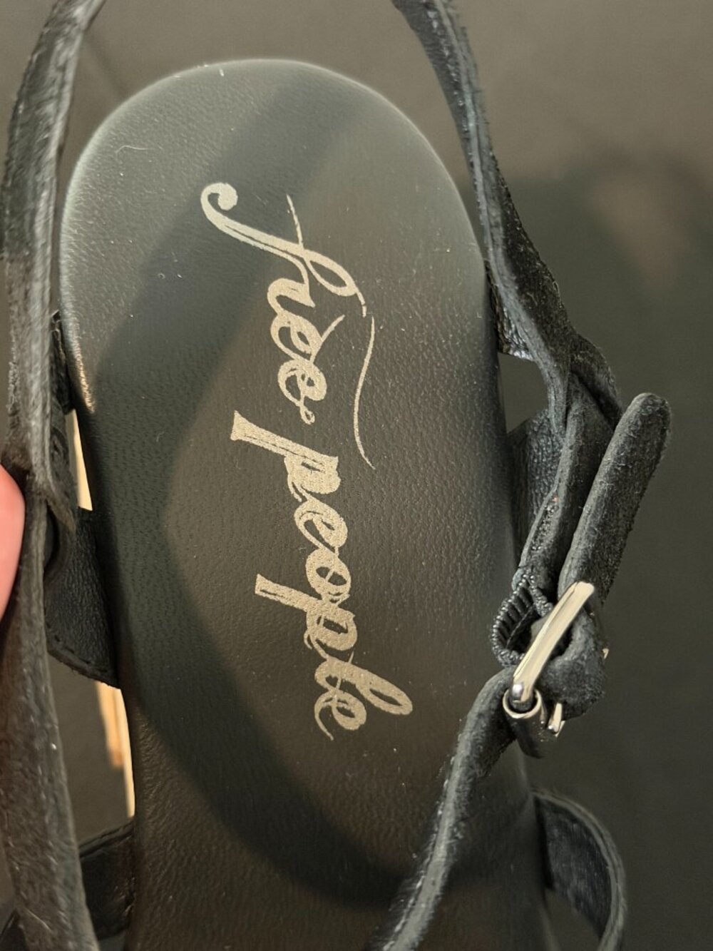 NWOT (9) Free People Lisbon Platform Sandal - Picture 5 of 13